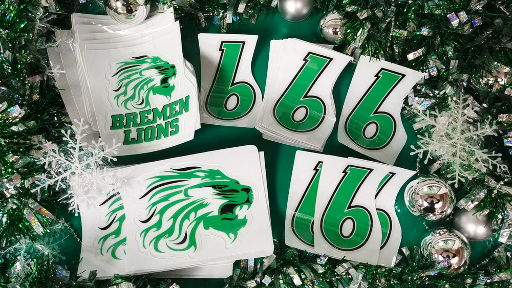 BREMEN LIONS Decals Make Great Gifts