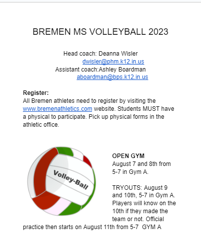 7/8 VB Info